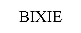 BIXIE trademark