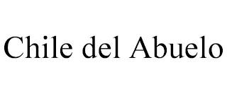 CHILE DEL ABUELO trademark