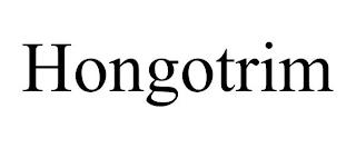 HONGOTRIM trademark