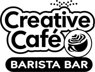 CREATIVE CAFE BARISTA BAR trademark