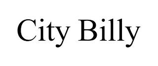 CITY BILLY trademark