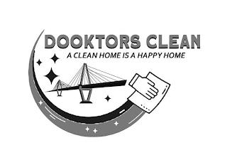 DOOKTORS CLEAN A CLEAN HOME IS A HAPPY HOME trademark