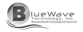 BLUEWAVE TECHNOLOGY, INC. REAL-TIME RESULT AND EXCEPTIONAL OUTCOMES trademark