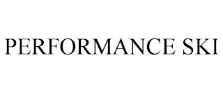 PERFORMANCE SKI trademark