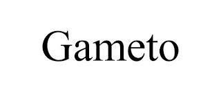 GAMETO trademark