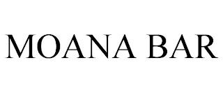 MOANA BAR trademark