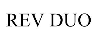 REV DUO trademark