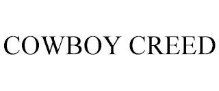 COWBOY CREED trademark