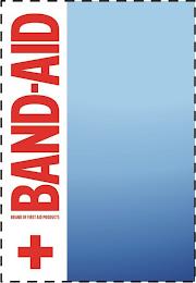 BAND-AID BRAND OF FIRST AID PRODUCTS + trademark