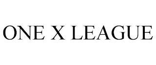 ONE X LEAGUE trademark