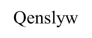 QENSLYW trademark