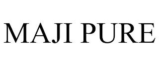 MAJI PURE trademark