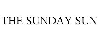 THE SUNDAY SUN trademark