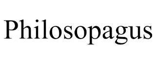 PHILOSOPAGUS trademark