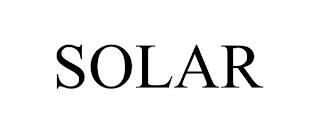 SOLAR trademark