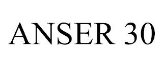 ANSER 30 trademark