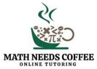 MATH NEEDS COFFEE ONLINE TUTORING trademark