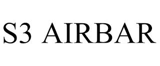 S3 AIRBAR trademark