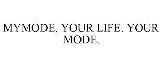 MYMODE, YOUR LIFE. YOUR MODE. trademark