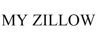 MY ZILLOW trademark