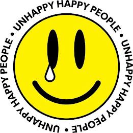 UNHAPPY HAPPY PEOPLE · UNHAPPY HAPPY PEOPLE · UNHAPPY HAPPY PEOPLE · trademark