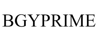 BGYPRIME trademark