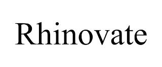 RHINOVATE trademark