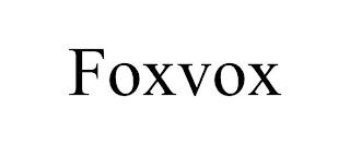 FOXVOX trademark