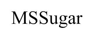 MSSUGAR trademark