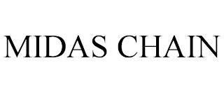 MIDAS CHAIN trademark