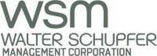 WSM WALTER SCHUPFER MANAGEMENT CORPORATION trademark