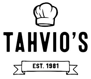 TAHVIO'S EST. 1981 trademark