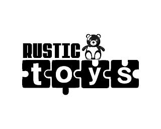 RUSTIC T O Y S trademark