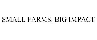 SMALL FARMS, BIG IMPACT trademark