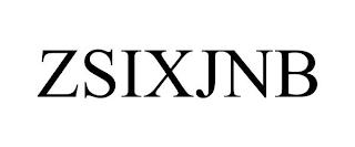 ZSIXJNB trademark