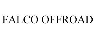 FALCO OFFROAD trademark