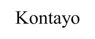 KONTAYO trademark