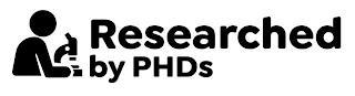 RESEARCHED BY PHDS trademark