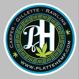 PH CASPER · GILLETTE · RAWLINS WWW.PLATTEHEMP.COM trademark