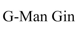 G-MAN GIN trademark