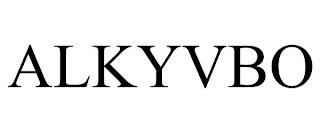 ALKYVBO trademark