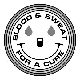 BLOOD & SWEAT FOR A CURE trademark