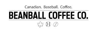 CANADIAN. BASEBALL. COFFEE. BEANBALL COFFEE CO. trademark