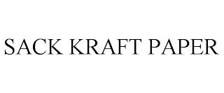 SACK KRAFT PAPER trademark