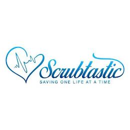 SCRUBTASTIC SAVING ONE LIFE AT A TIME trademark