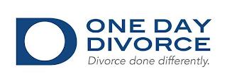 D ONE DAY DIVORCE DIVORCE DONE DIFFERENTLY. trademark