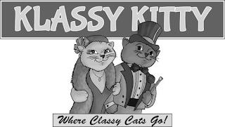 KLASSY KITTY WHERE CLASSY CATS GO! trademark