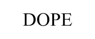 DOPE trademark