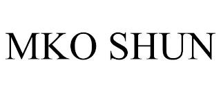 MKO SHUN trademark