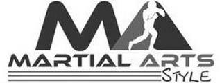 MA MARTIAL ARTS STYLE trademark